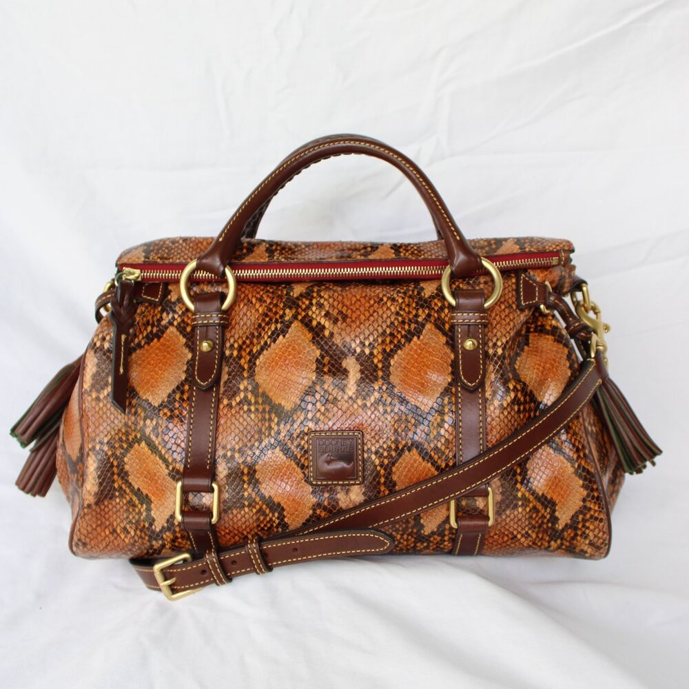 Dooney & Bourke Snakeskin python leather Florenti… - image 2